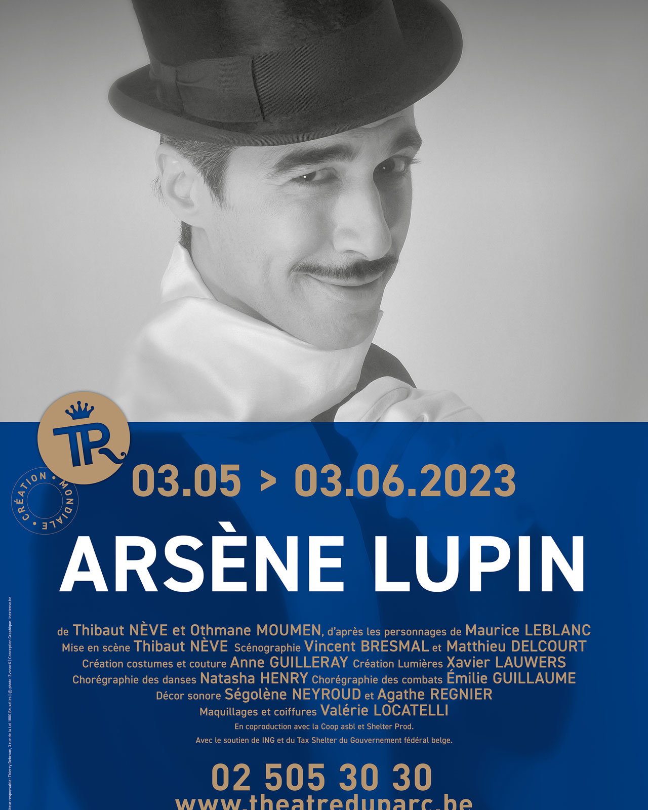 Théâtre du Parc &#8211; Lupin &#8211; 2023